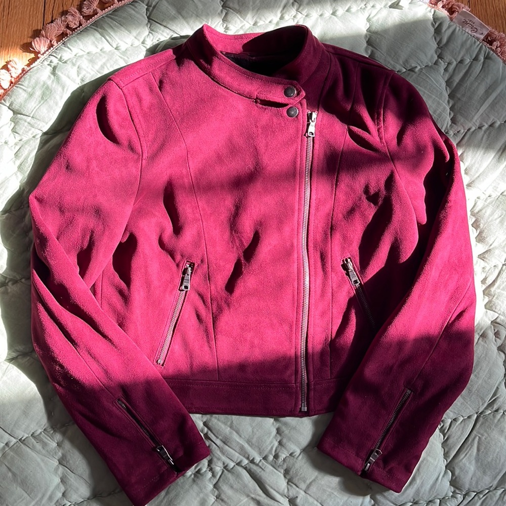 Banana Republic Faux Suede Moro Jacket